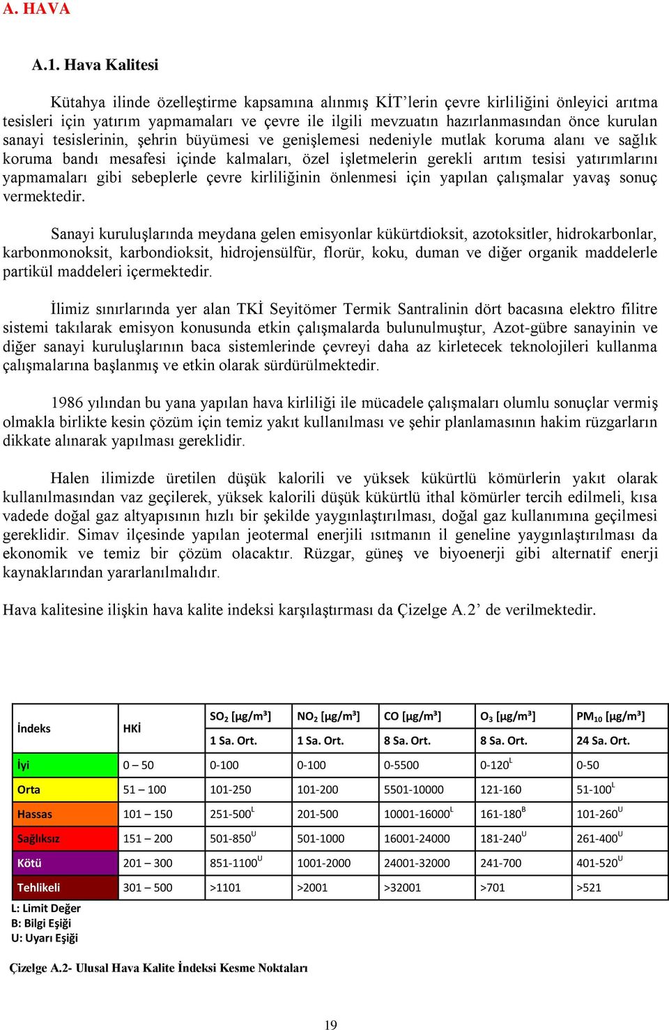 sanayi tesislerinin, şehrin büyümesi ve genişlemesi nedeniyle mutlak koruma alanı ve sağlık koruma bandı mesafesi içinde kalmaları, özel işletmelerin gerekli arıtım tesisi yatırımlarını yapmamaları