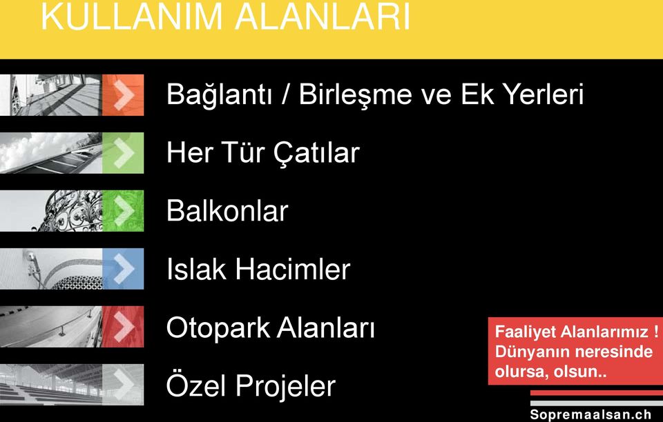 Hacimler Otopark Alanları Özel Projeler