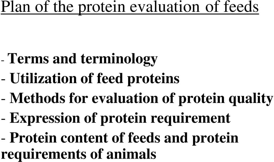 evaluation of protein quality - Expression of protein