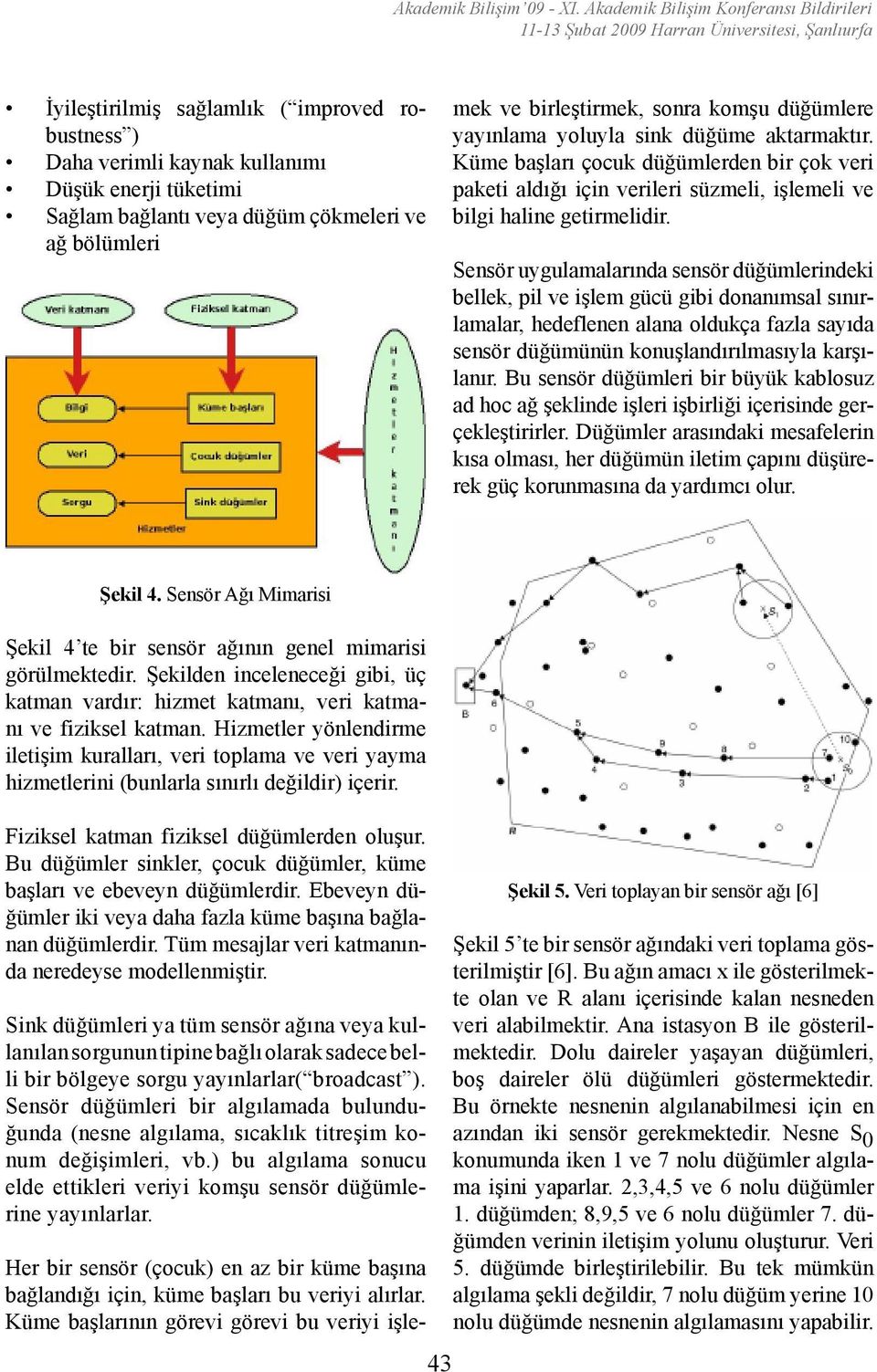 bağlantı veya düğüm çökmeleri ve ağ bölümleri Her bir sensör (çocuk) en az bir küme başına bağlandığı için, küme başları bu veriyi alırlar.