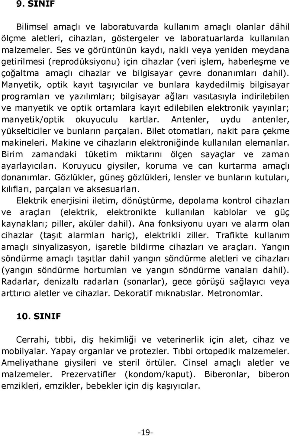 Manyetik, optik kayıt taşıyıcılar ve bunlara kaydedilmiş bilgisayar programları ve yazılımları; bilgisayar ağları vasıtasıyla indirilebilen ve manyetik ve optik ortamlara kayıt edilebilen elektronik