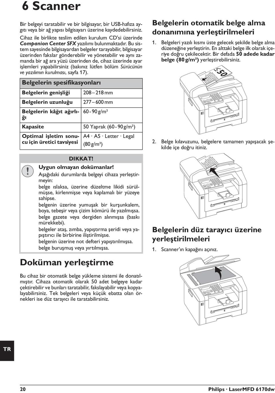 Bu sistem sayesinde bilgisayardan belgeler tarayabilir, bilgisayar üzerinden fakslar gönderebilir ve yönetebilir ve aynı zamanda bir ağ ara yüzü üzerinden de, cihaz üzerinde ayar işlemleri