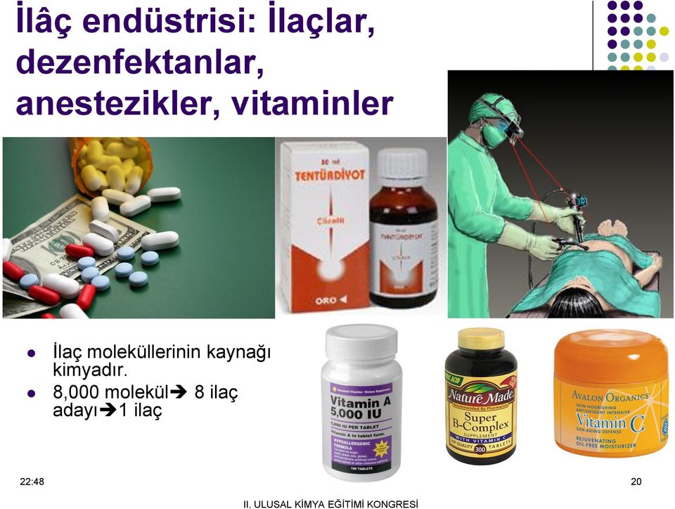 vitaminler Ġlaç moleküllerinin