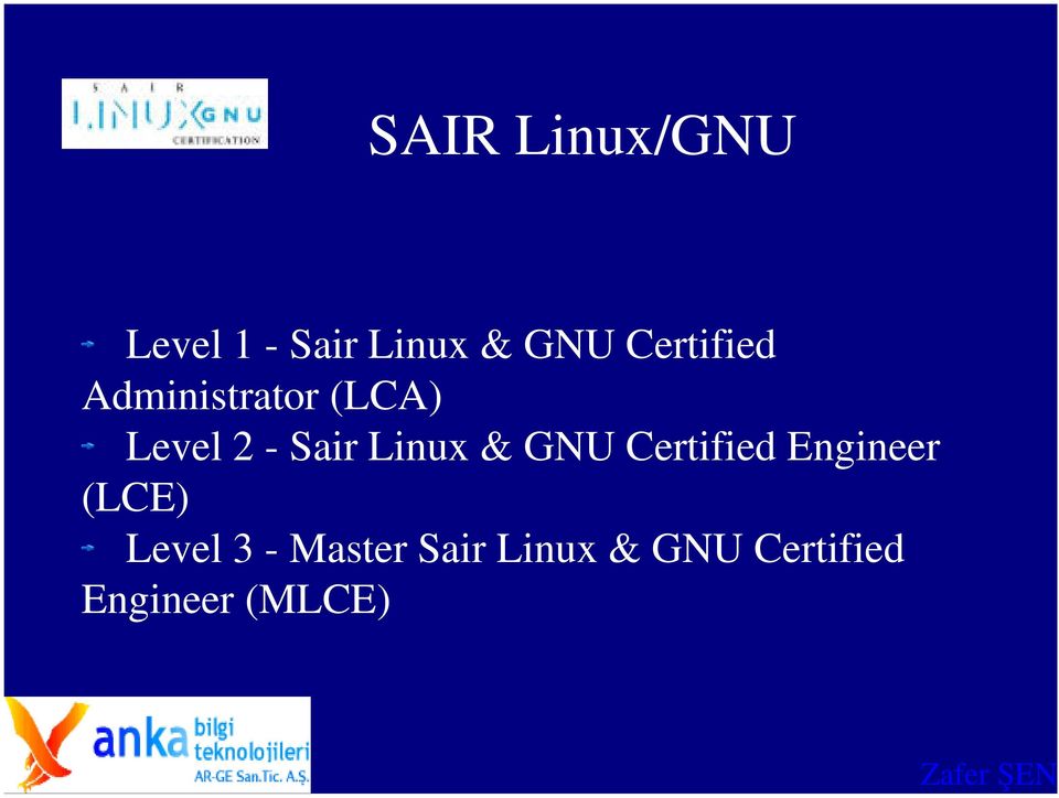 Linux & GNU Certified Engineer (LCE) Level 3