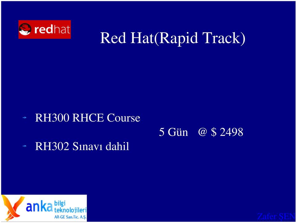 Course RH302 Sınav