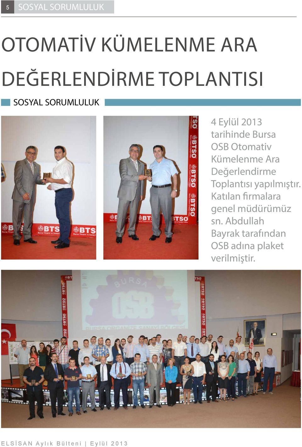 Kümelenme Ara Değerlendirme Toplantısı yapılmıştır.