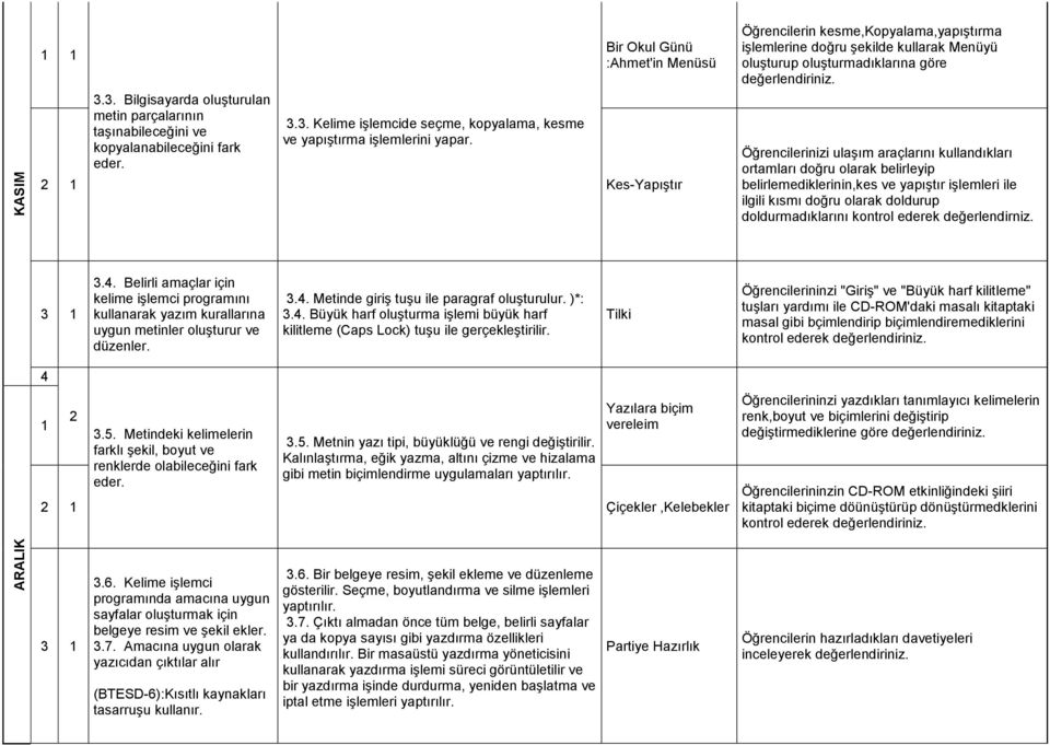 Öğrencilerinizi ulaşım araçlarını kullandıkları ortamları doğru olarak belirleyip belirlemediklerinin,kes ve yapıştır işlemleri ile ilgili kısmı doğru olarak doldurup doldurmadıklarını kontrol ederek