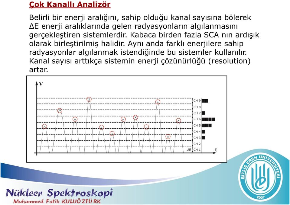 Kabaca birden fazla SCA nın ardışık olarak birleştirilmiş halidir.