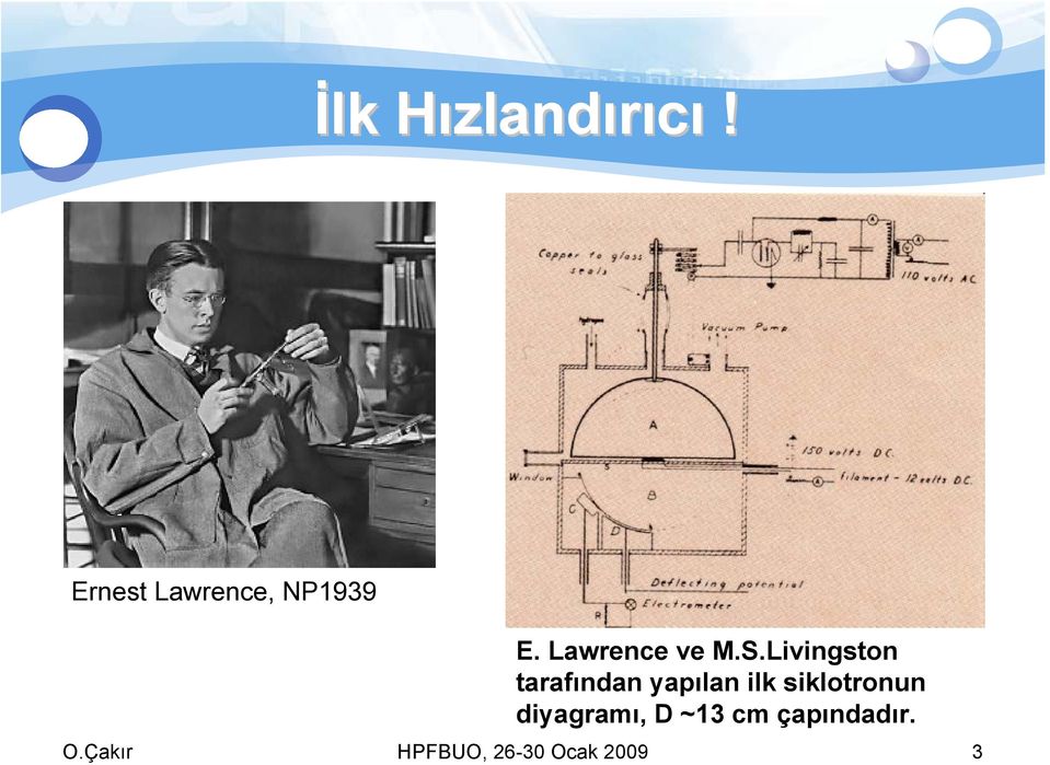 Livingston tarafından yapılan ilk