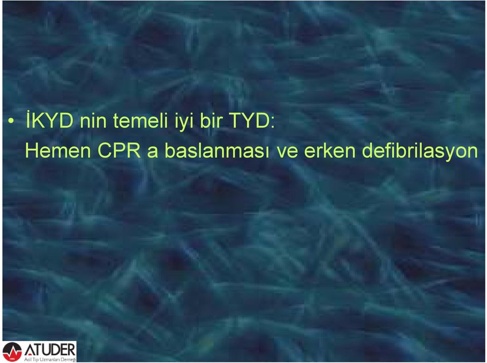 CPR a baslanması