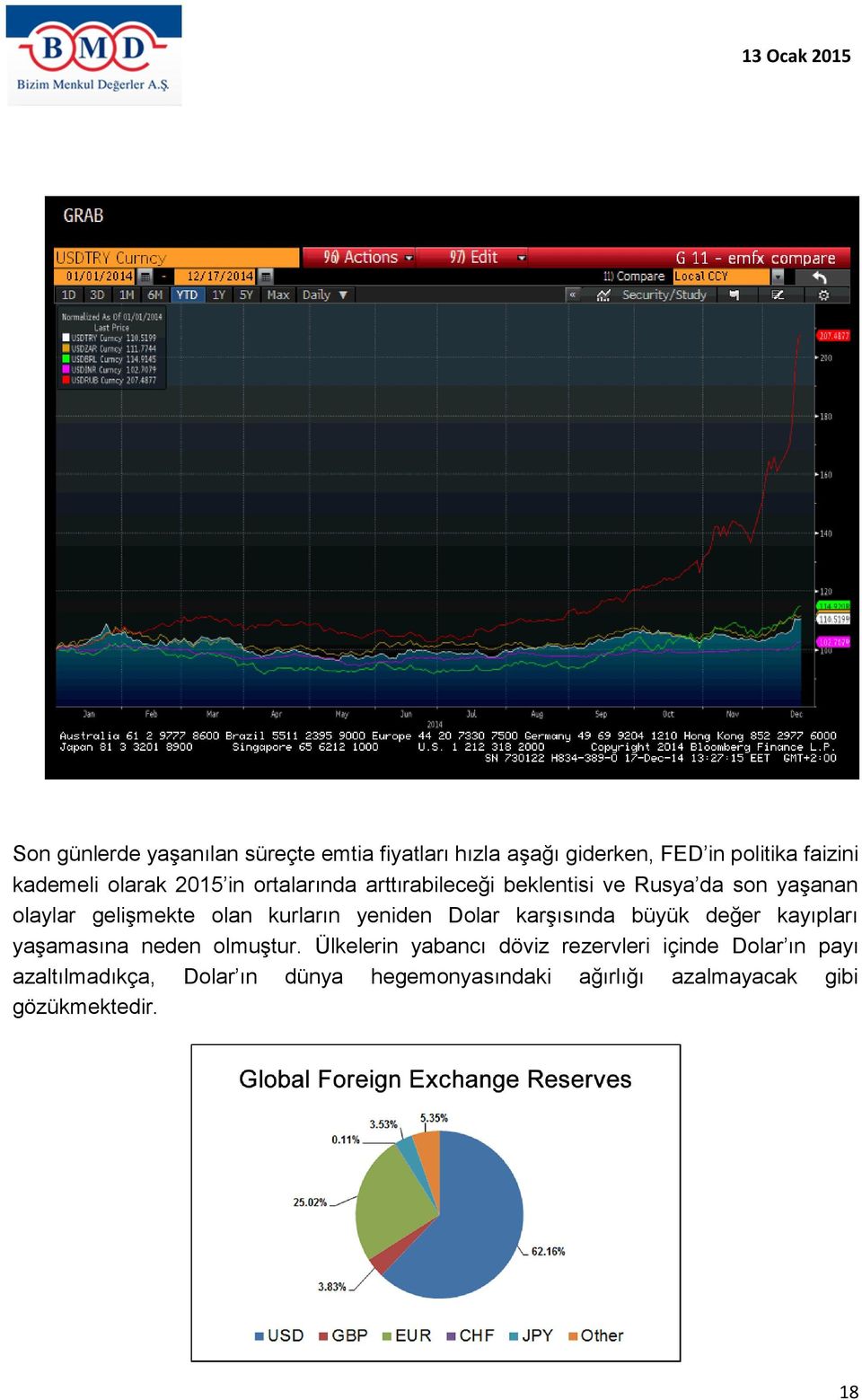 yeniden Dolar karşısında büyük değer kayıpları yaşamasına neden olmuştur.