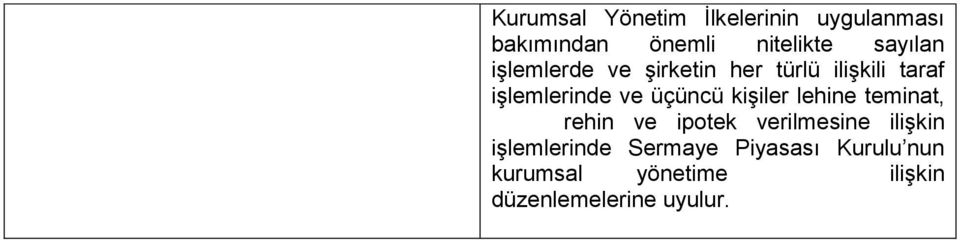 üçüncü kişiler lehine teminat, rehin ve ipotek verilmesine ilişkin