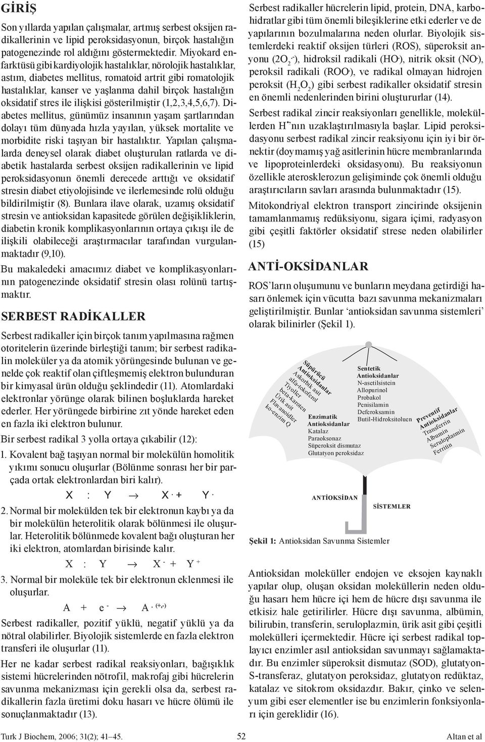 stres ile ilişkisi gösterilmiştir (1,2,3,4,5,6,7).