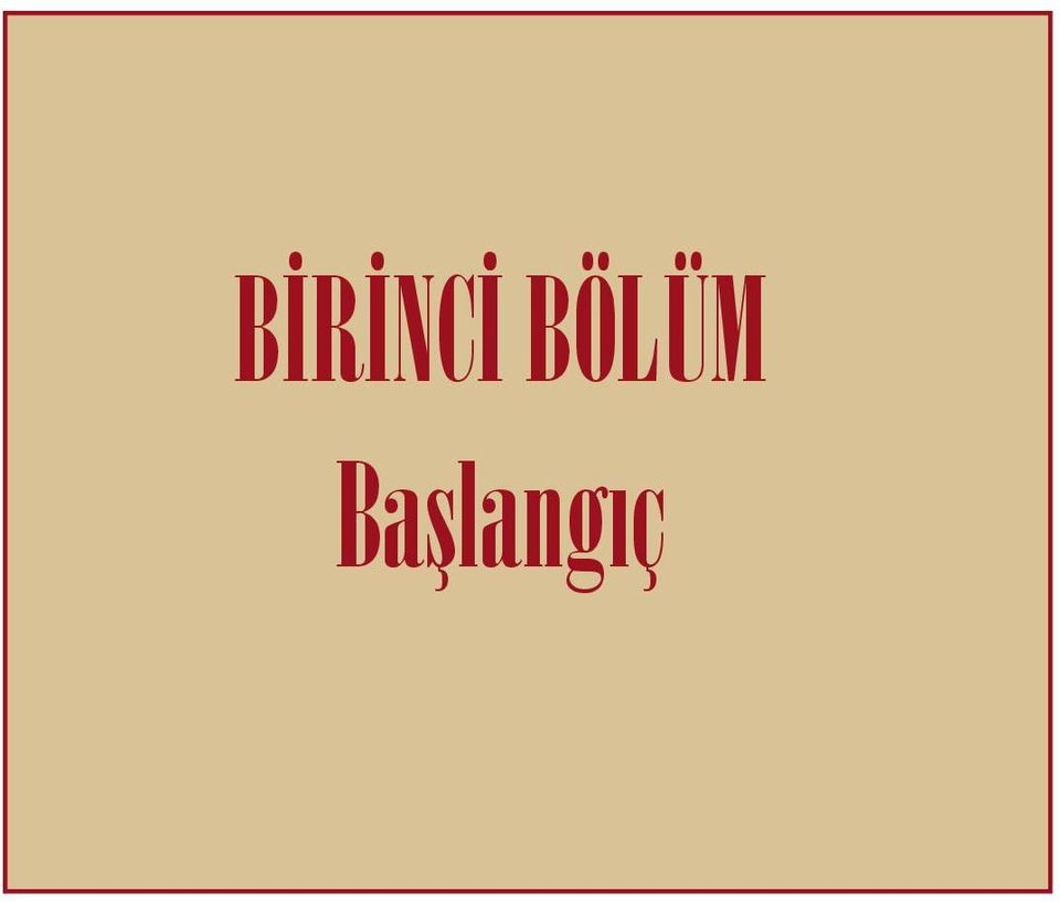 Başlangıç