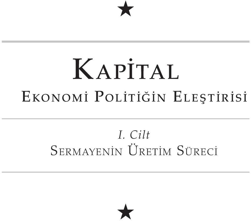 ELEŞTİR İS İ I.