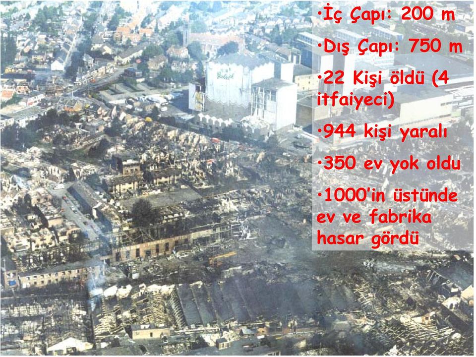 944 kişi yaralı 350 ev yok oldu
