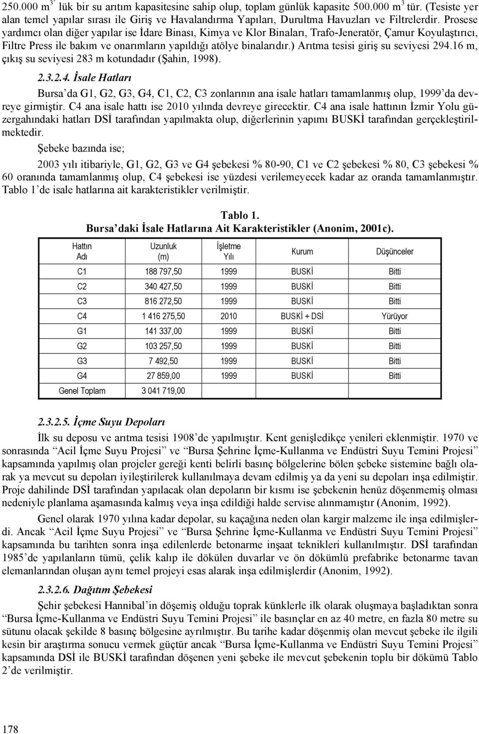 Prosese yardımcı olan diğer yapılar ise İdare Binası, Kimya ve Klor Binaları, Trafo-Jeneratör, Çamur Koyulaştırıcı, Filtre Press ile bakım ve onarımların yapıldığı atölye binalarıdır.