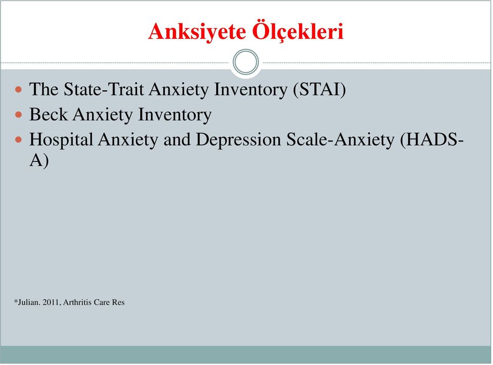 Hospital Anxiety and Depression