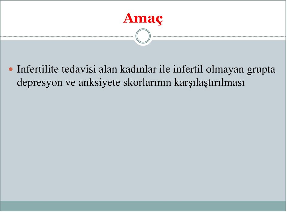 olmayan grupta depresyon ve