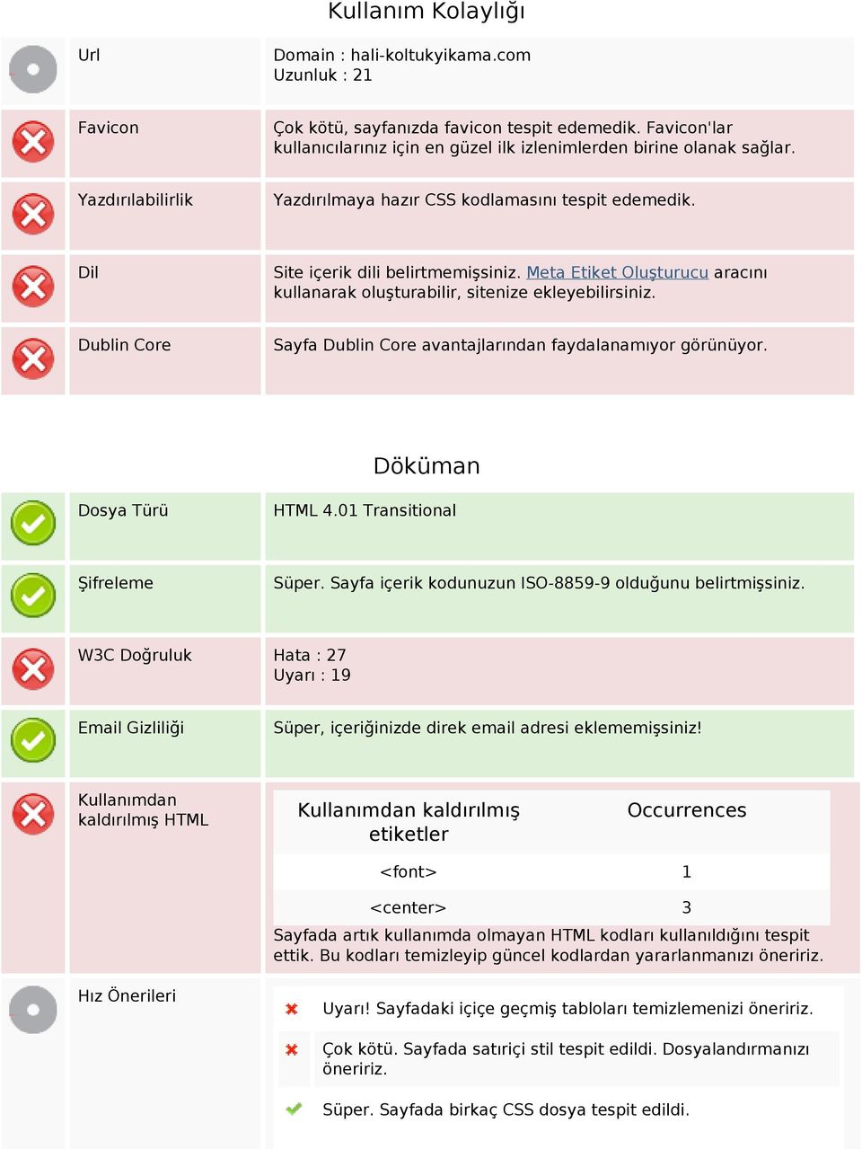 Meta Etiket Oluşturucu aracını kullanarak oluşturabilir, sitenize ekleyebilirsiniz. Dublin Core Sayfa Dublin Core avantajlarından faydalanamıyor görünüyor. Döküman Dosya Türü HTML 4.