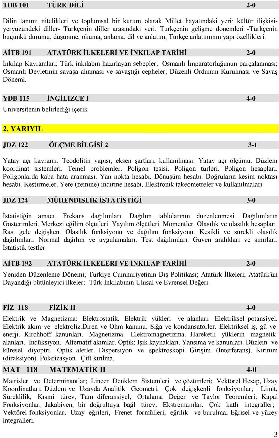 AİTB 191 ATATÜRK İLKELERİ VE İNKILAP TARİHİ 2-0 İnkılap Kavramları; Türk inkılabın hazırlayan sebepler; Osmanlı İmparatorluğunun parçalanması; Osmanlı Devletinin savaşa alınması ve savaştığı