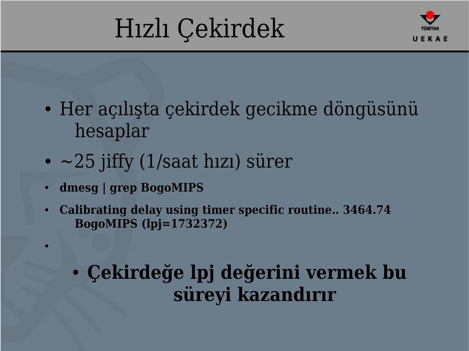 Calibrating delay using timer specific routine.. 3464.