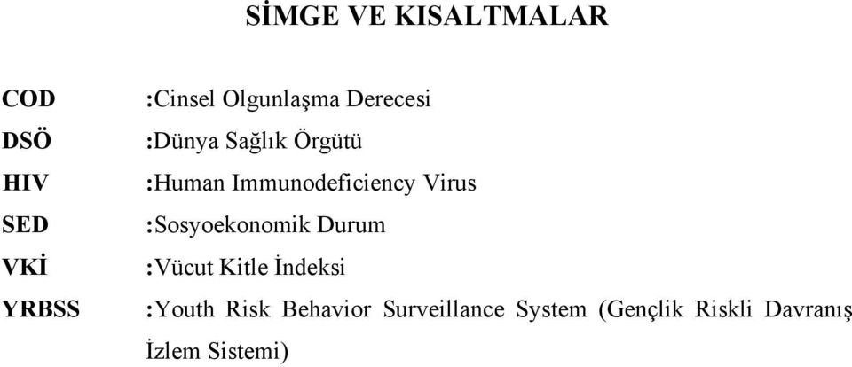 Immunodeficiency Virus :Sosyoekonomik Durum :Vücut Kitle