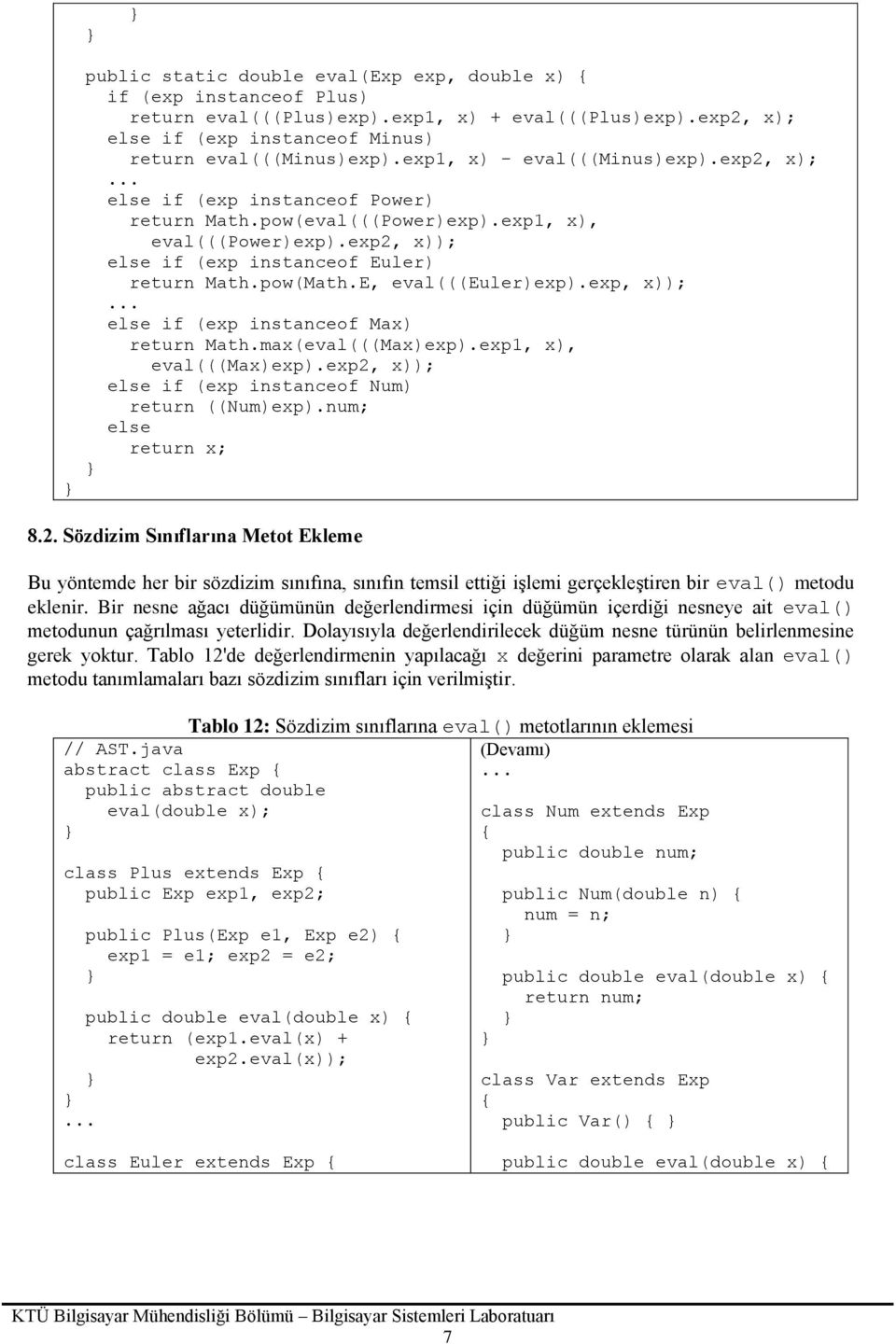 E, eval(((euler)exp).exp, x)); else if (exp instanceof Max) return Math.max(eval(((Max)exp).exp1, x), eval(((max)exp).exp2,