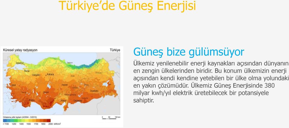 Bu konum ülkemizin enerji açısından kendi kendine yetebilen bir ülke olma yolundaki