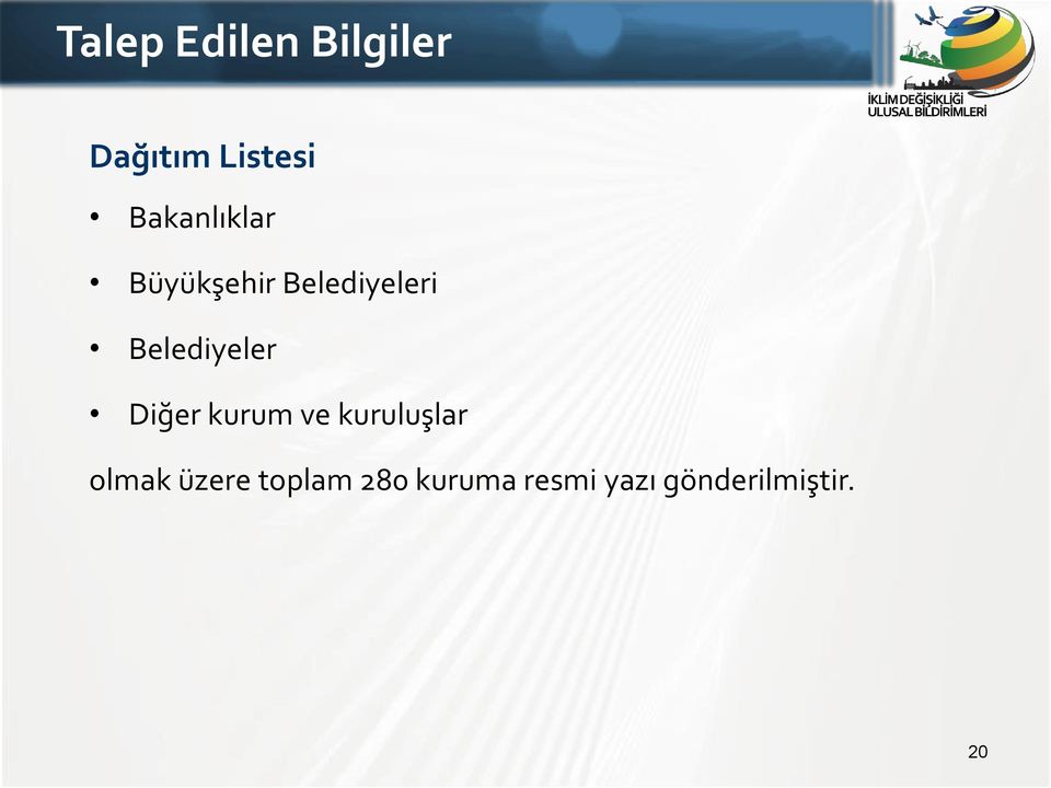 Belediyeler Diğer kurum ve kuruluşlar