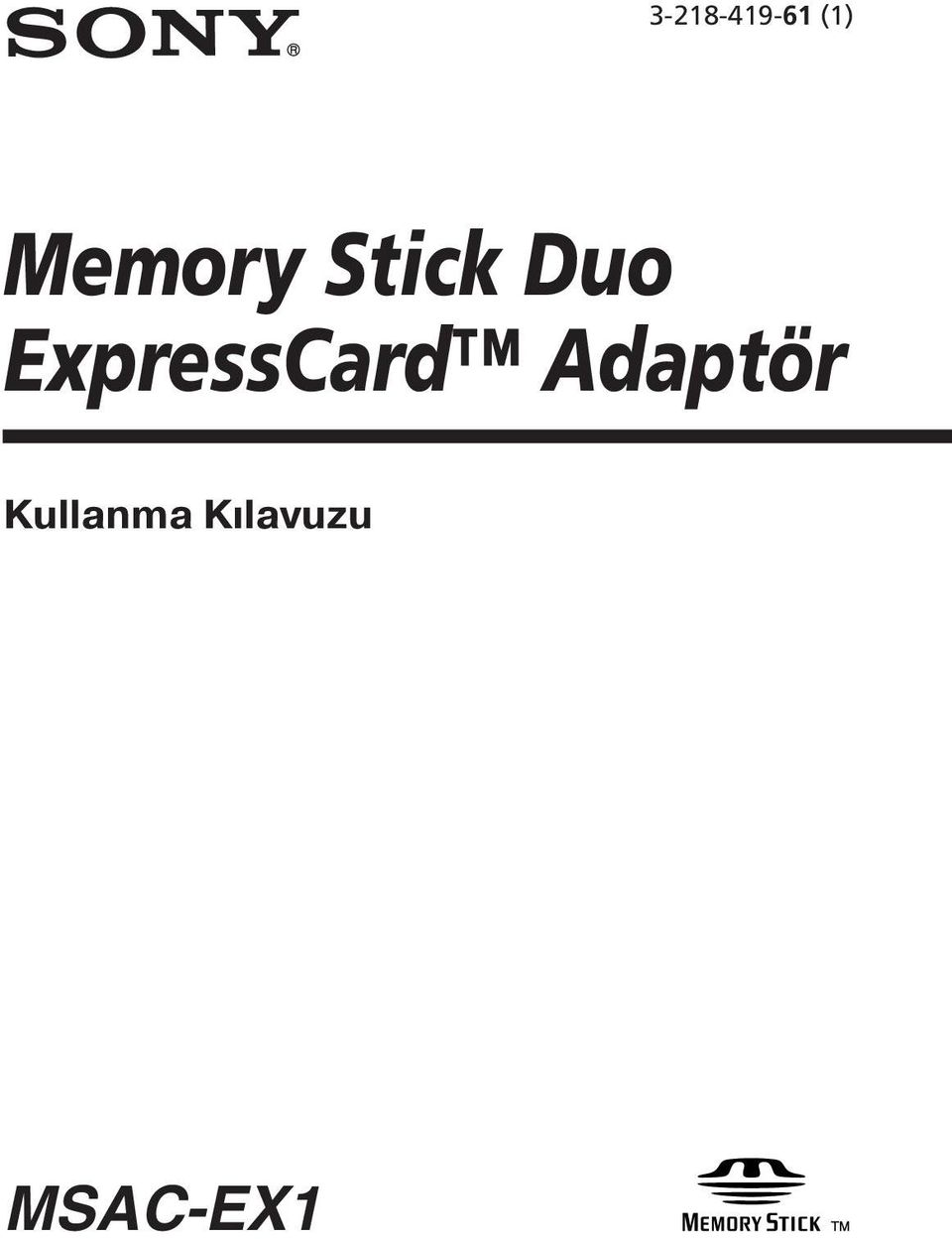 ExpressCard Adaptör