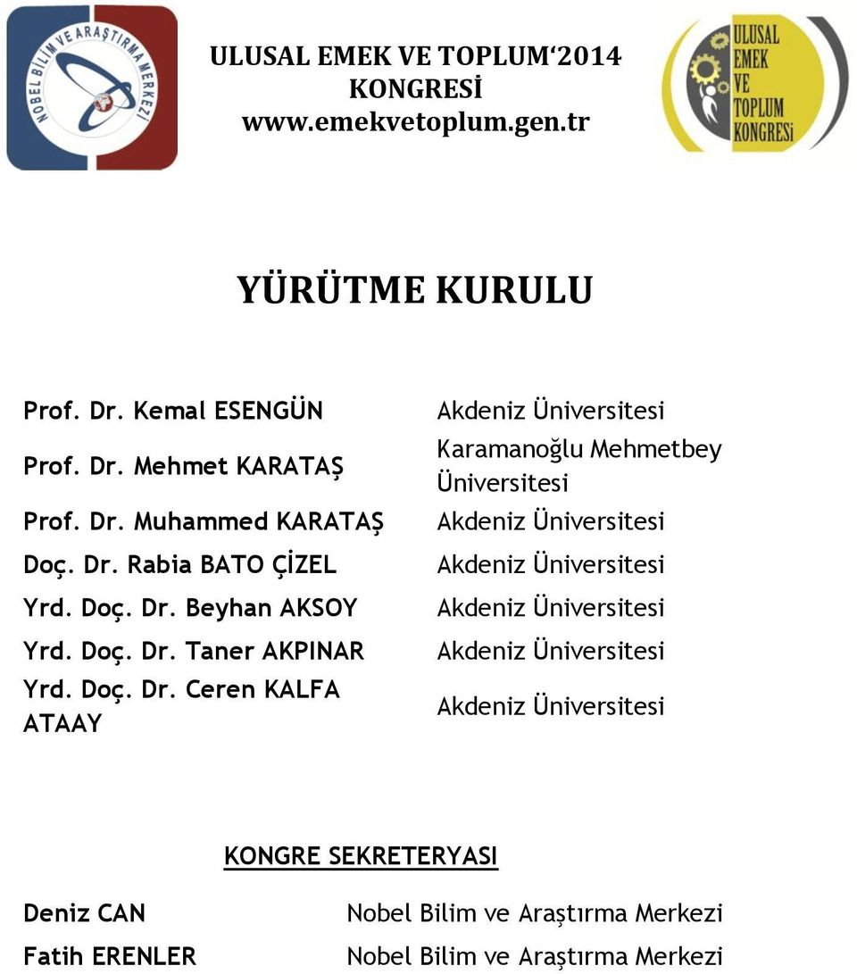 Beyhan AKSOY Yrd. Doç. Dr.