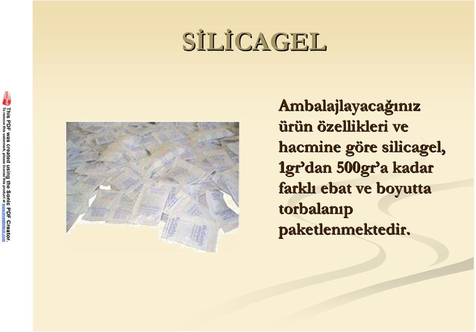 silicagel, 1gr dan 500gr a a kadar