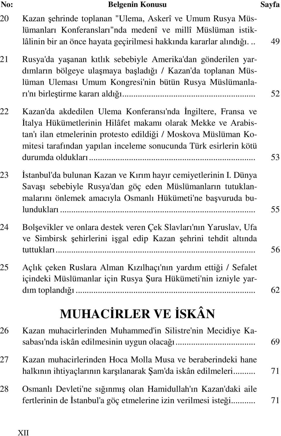 .. 49 21 Rusya'da yaşanan kıtlık sebebiyle Amerika'dan gönderilen yardımların bölgeye ulaşmaya başladığı / Kazan'da toplanan Müslüman Uleması Umum Kongresi'nin bütün Rusya Müslümanları'nı birleştirme