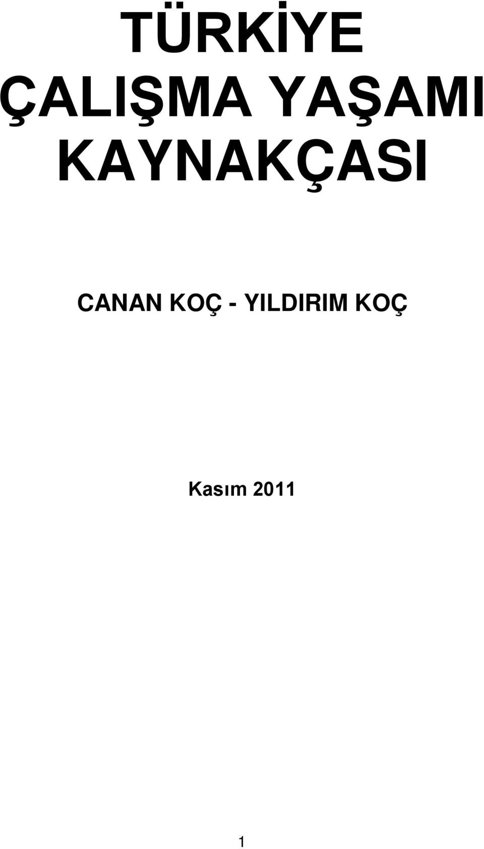 CANAN KOÇ -