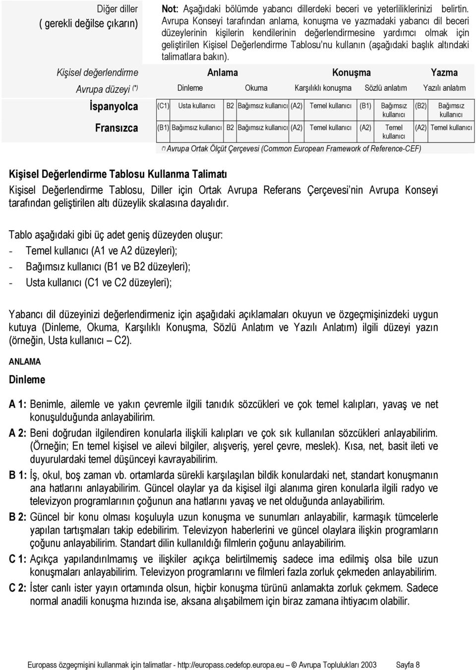 kullanın (aşağıdaki başlık altındaki talimatlara bakın).