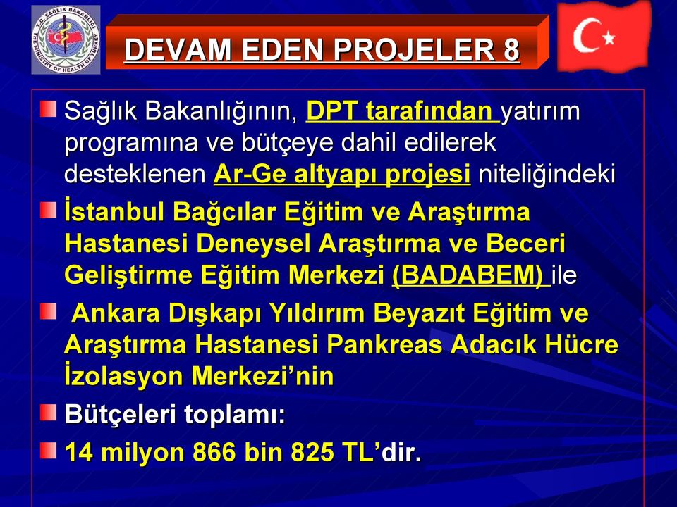 Araştırma ve Beceri Geliştirme Eğitim Merkezi (BADABEM) ile Ankara Dışkapı Yıldırım Beyazıt Eğitim ve