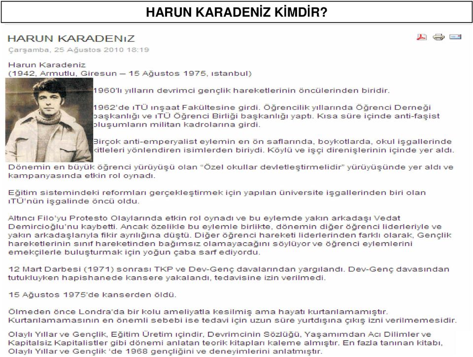 KİMDİR?