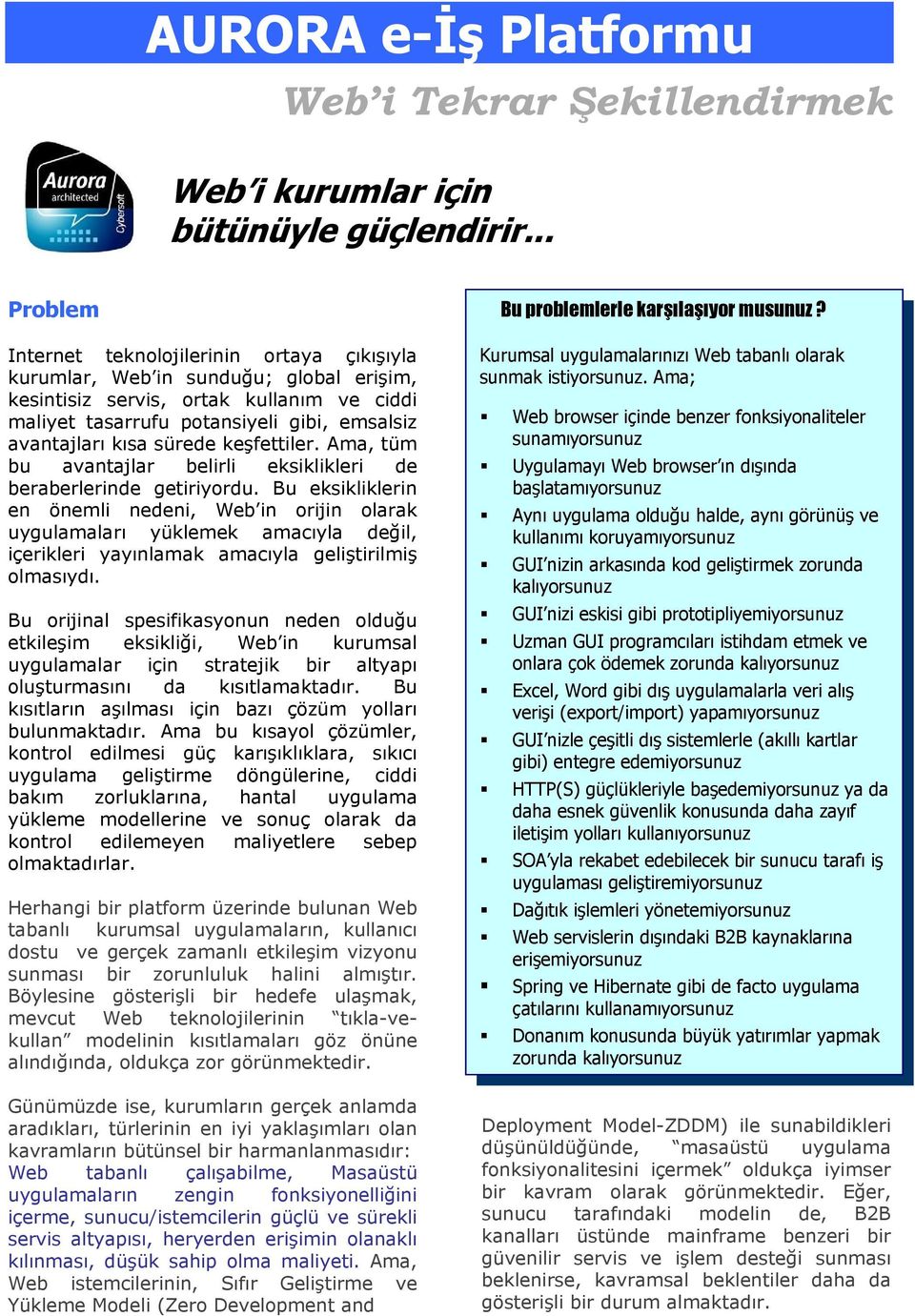 sürede keşfettiler. Ama, tüm bu avantajlar belirli eksiklikleri de beraberlerinde getiriyordu.