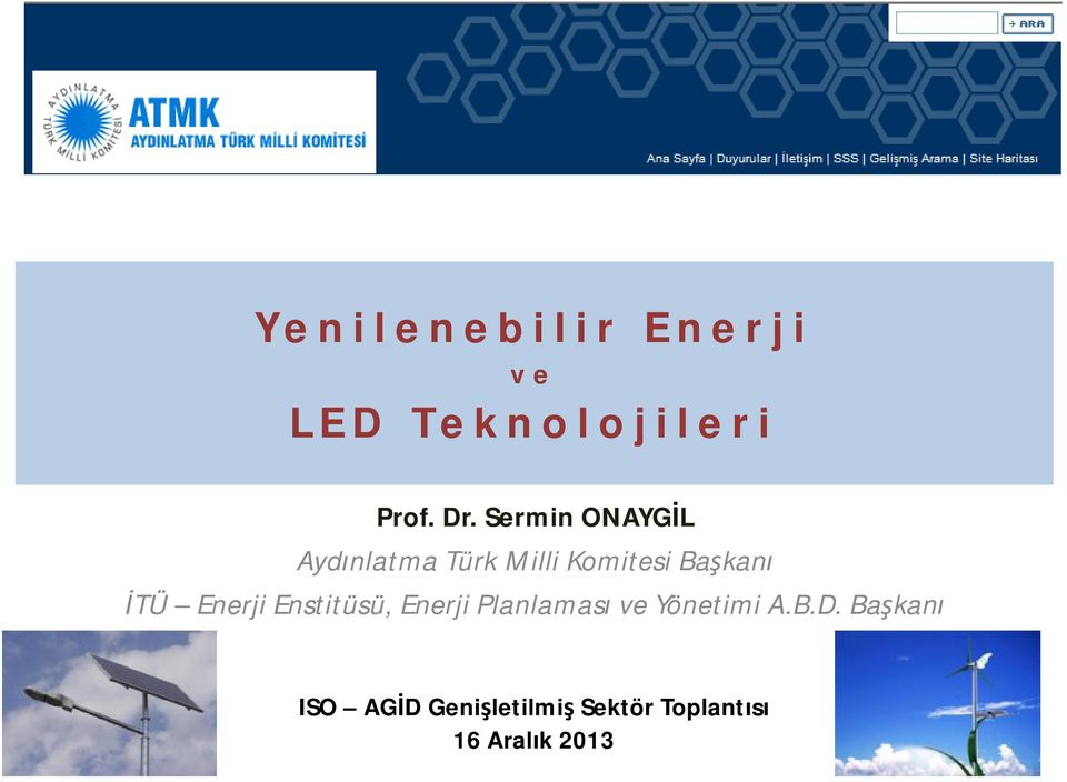 Enstitüsü, Enerji Planlaması ve Yönetimi A.B.D.