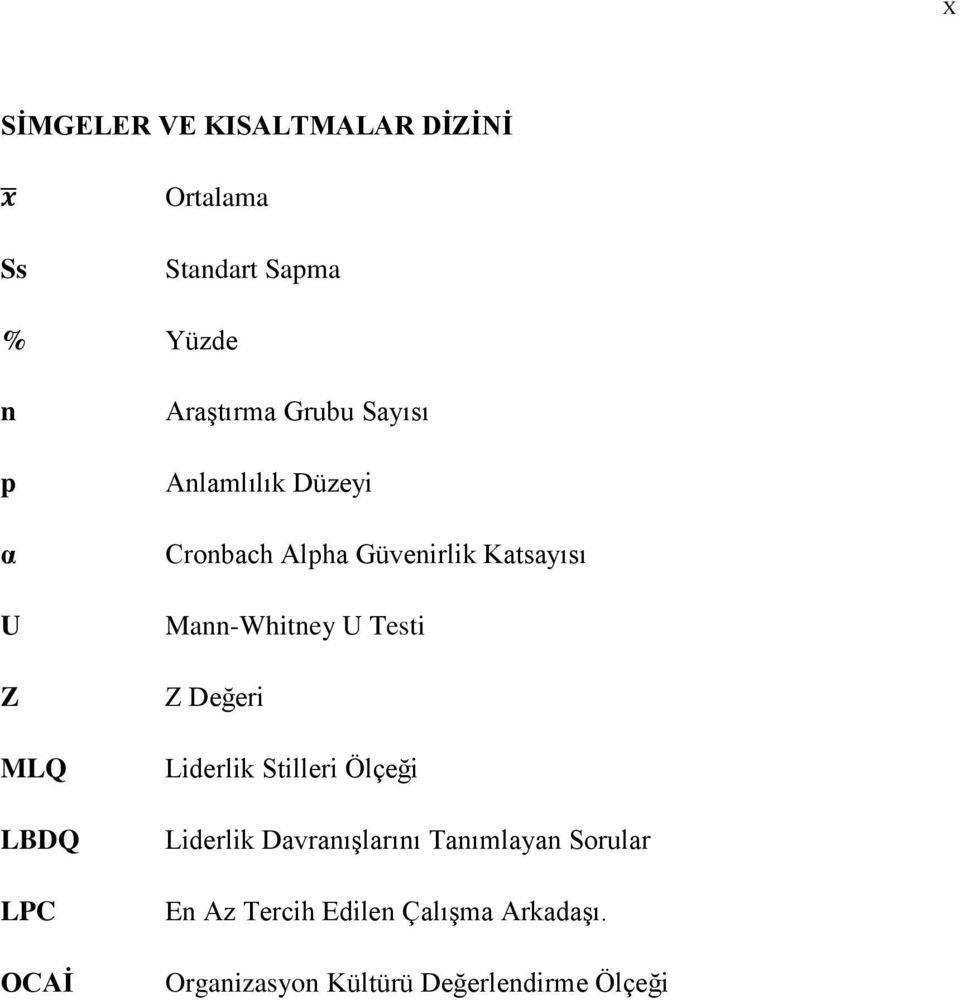 Mann-Whitney U Testi Z Değeri Liderlik Stilleri Ölçeği Liderlik Davranışlarını