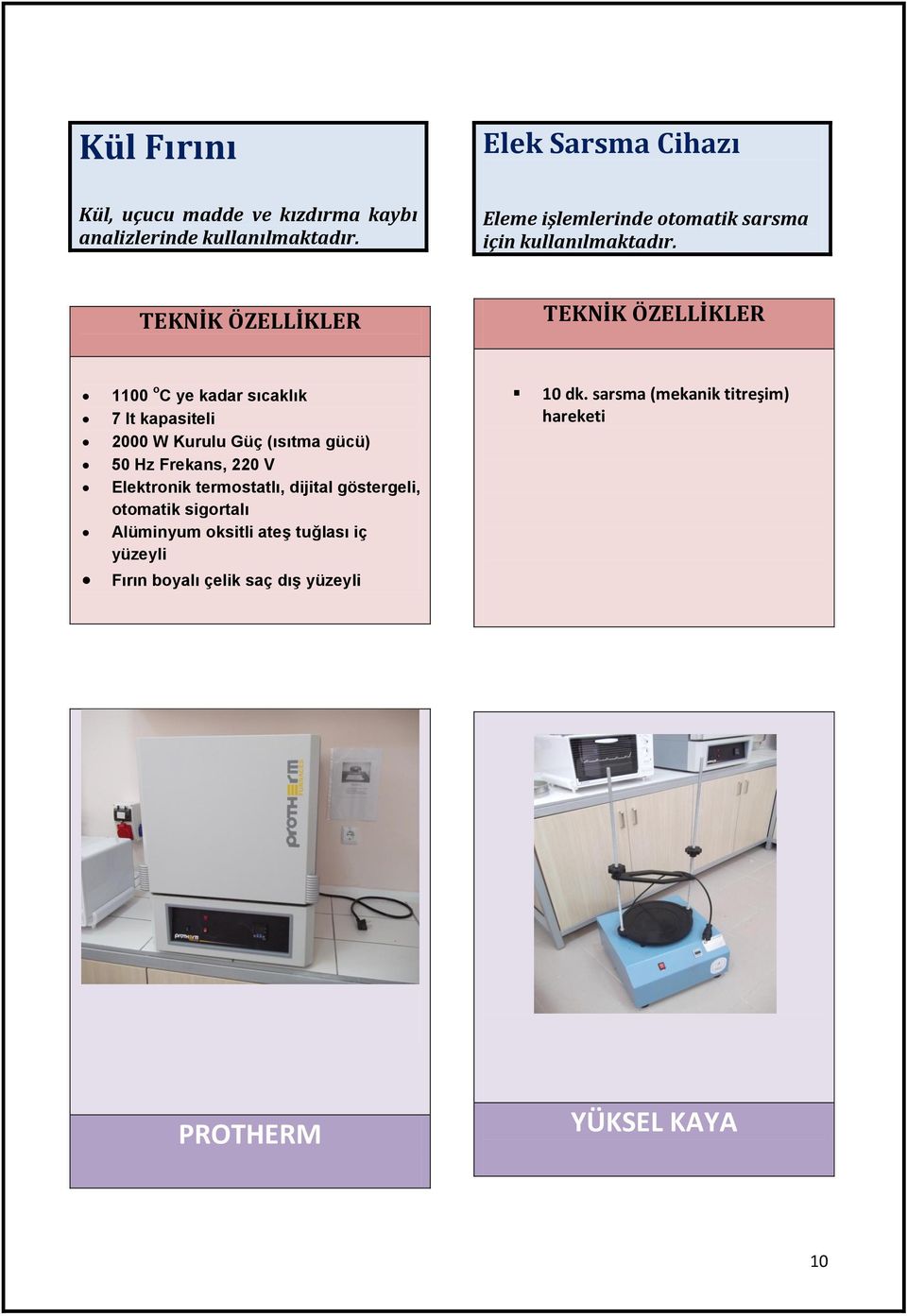 Frekans, 220 V Elektronik termostatlı, dijital göstergeli, otomatik sigortalı Alüminyum oksitli ateş