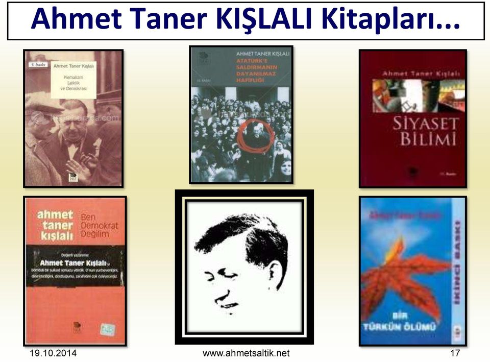 Kitapları... 19.