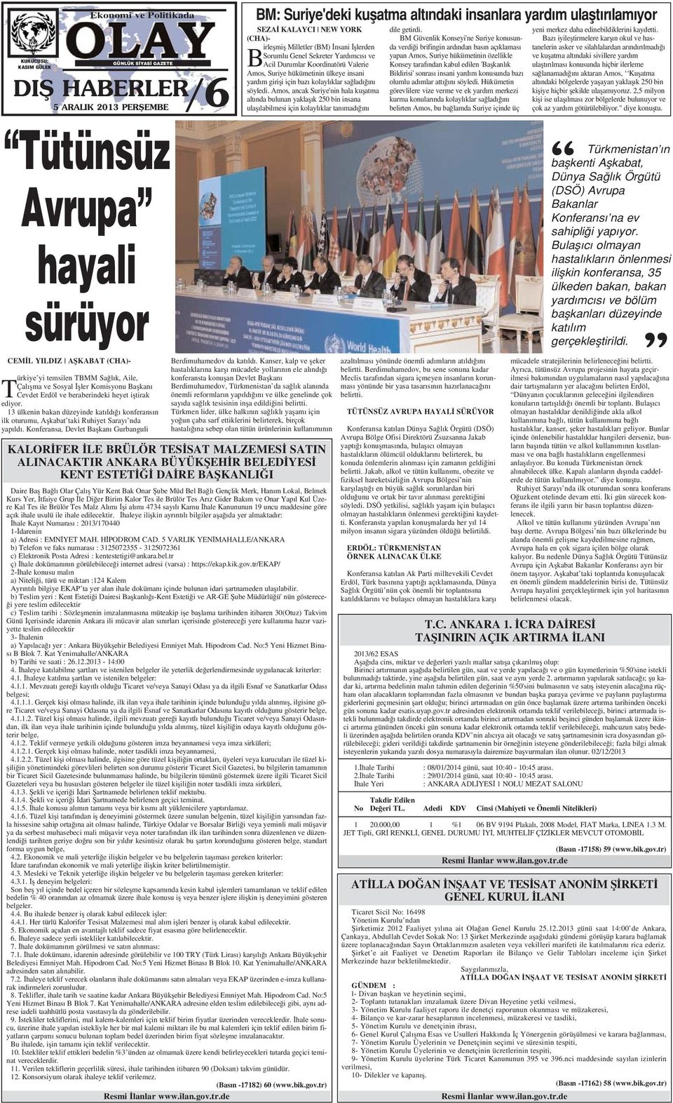 Kanser, kalp ve fleker hastal klar na karfl mücadele yollar n n ele al nd konferansta konuflan Devlet Baflkan Berdimuhamedov, Türkmenistan da sa l k alan nda önemli reformlar n yap ld n ve ülke