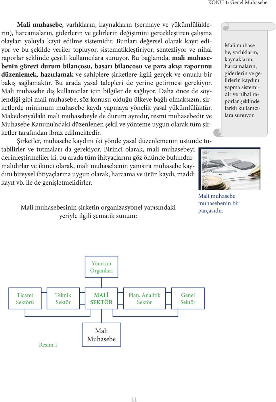 Bu bağlamda, mali muhasebenin görevi durum bilançosu, başarı bilançosu ve para akışı raporunu düzenlemek, hazırlamak ve sahiplere şirketlere ilgili gerçek ve onurlu bir bakış sağlamaktır.