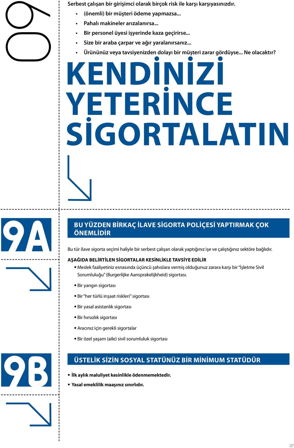 Kendİnİzİ yeterince sigortalatın 9A Bu yüzden birkaç İlave sigorta poliçesi yaptırmak çok önemlidir Bu tür ilave sigorta seçimi haliyle bir serbest çalışan olarak yaptığınız işe ve çalıştığınız