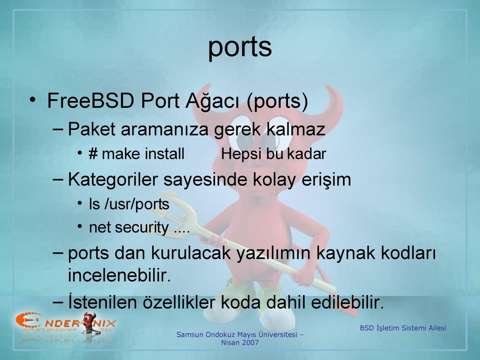 ls /usr/ports net security.