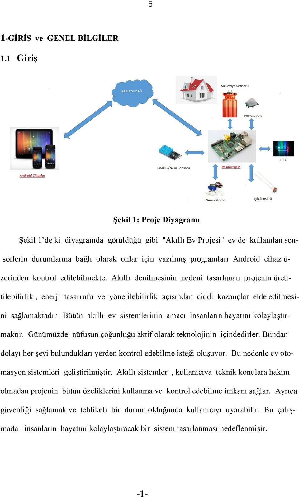 zerinden kontrol edilebilmekte. Akıllı denilmesinin nedeni tasarlanan projenin üretitilebilirlik, enerji tasarrufu ve yönetilebilirlik açısından ciddi kazançlar elde edilmesini sağlamaktadır.