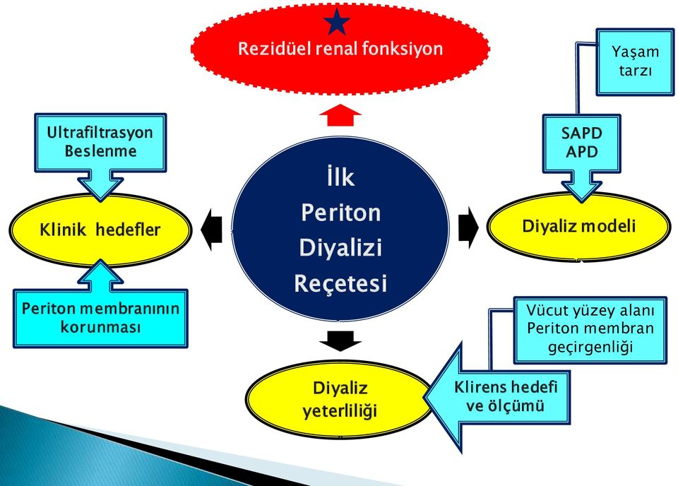 Diyalizi Reçetesi Diyaliz yeterliliği Klirens hedefi ve ölçümü