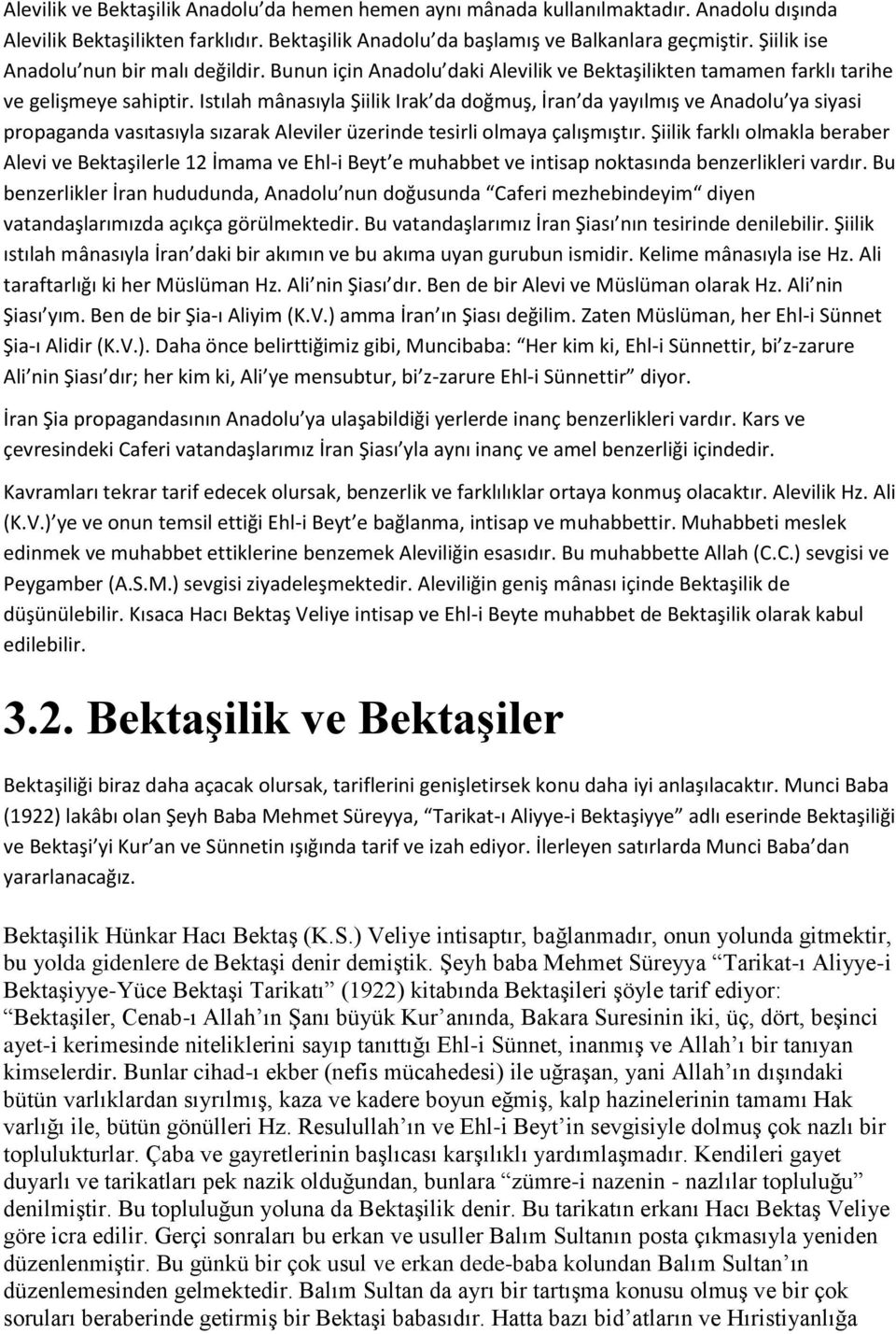 Istılah mânasıyla Şiilik Irak da doğmuş, İran da yayılmış ve Anadolu ya siyasi propaganda vasıtasıyla sızarak Aleviler üzerinde tesirli olmaya çalışmıştır.